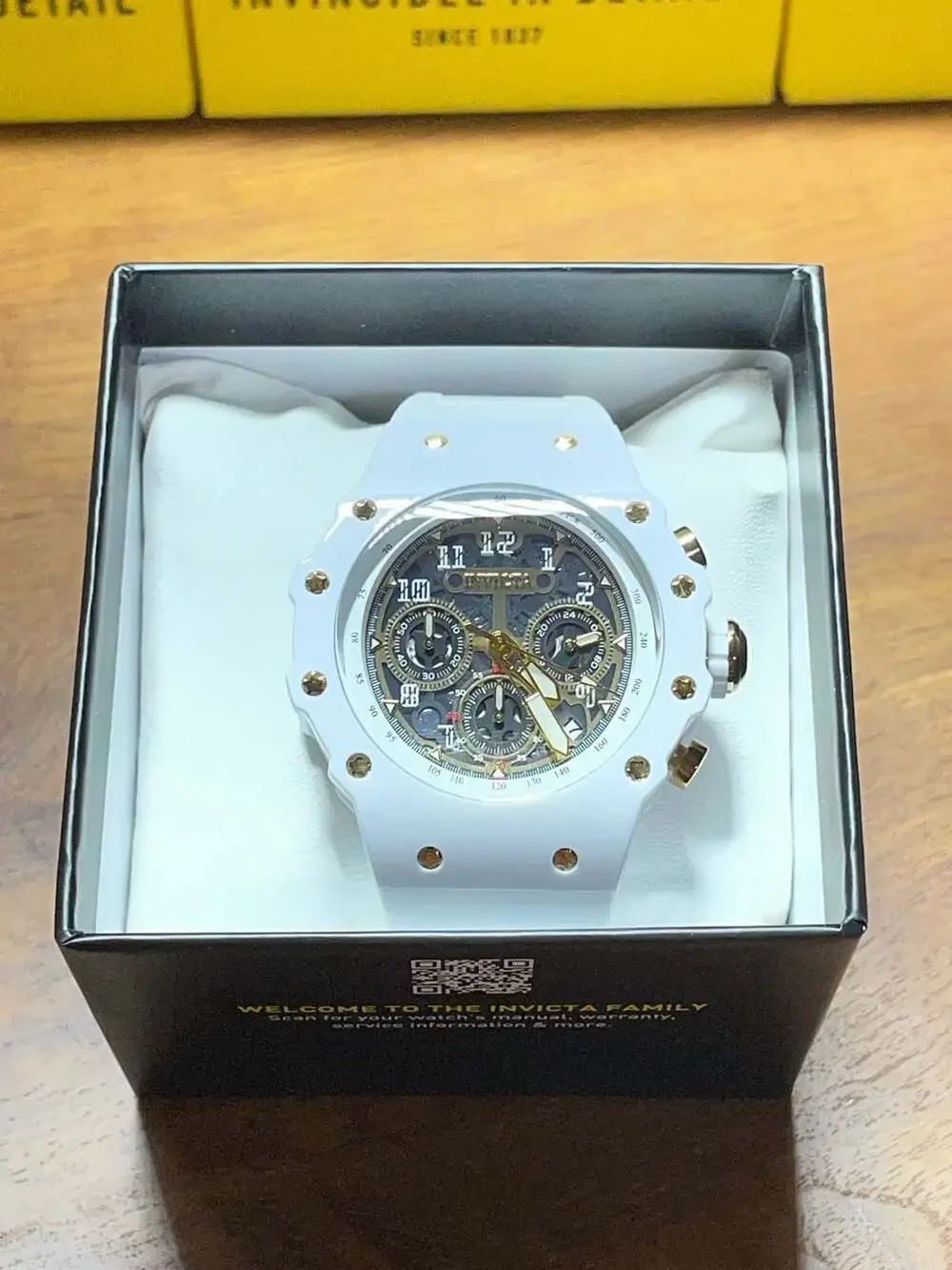 Invicta Racing Vaulthan Men’s Watch 44mm White 69668